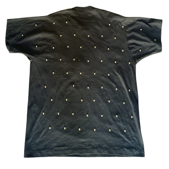 Vintage 80s/ 90s Honda Gold Wing Eagle T-Shirt Black Size XL 23x30 Motorcycle - Picture 2 of 7